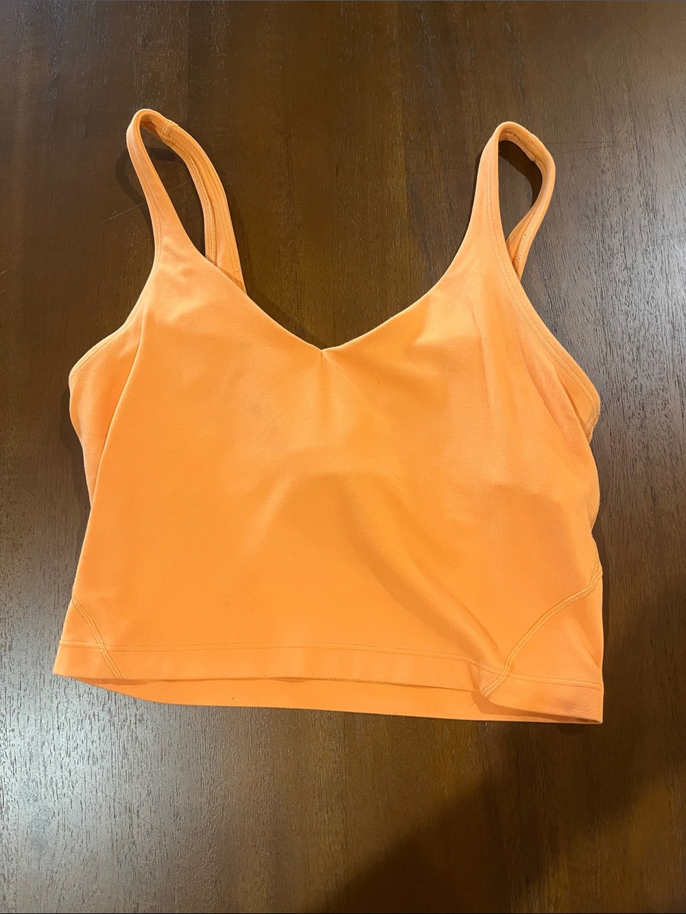 Lululemon Bright Orange Align Tank